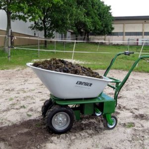 Brouette Électrique Donkey Plus - Idéale pour Terrain Accidenté et Utilisation Flexible