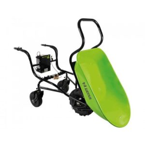 Brouette Électrique Zipper ZI-EWB150-100L – Batterie Lithium 40V | 100L | 150 kg de charge | Autonomie 5h